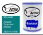 Preview: Chevrolet, Aegean Turquoise Metallic, 2693-H (1958): 500ml Lackdose, von ATW Autoteile West.